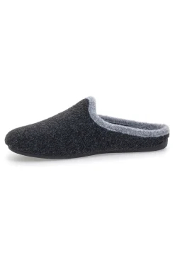 Pantofole Grigie con Plantare Estraibile e Suola in Gomma Superga 10225