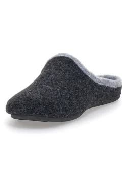 Pantofole Grigie con Plantare Estraibile e Suola in Gomma Superga 10225