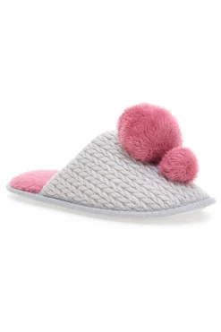 Pantofole Grigio e Rosa The First 1