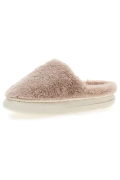 Pantofole rosa in tessuto effetto peluche Superga S45U866
