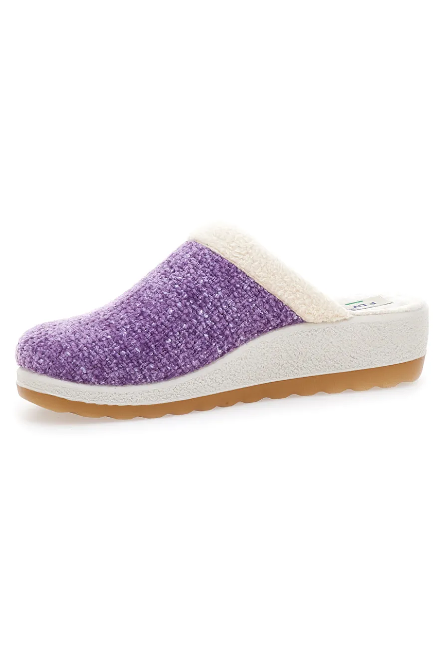 Pantofole Viola Made In Italy Fly Flot 4469