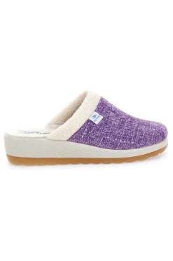 Pantofole Viola Made In Italy Fly Flot 4469