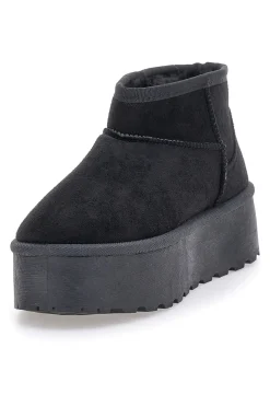 Pittarello Love PK1497A schwarze Stiefeletten mit Pelzfutter