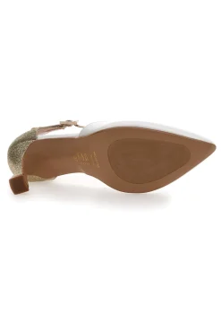 Pittarello Romantische Hochzeitspumps 5373 Gold