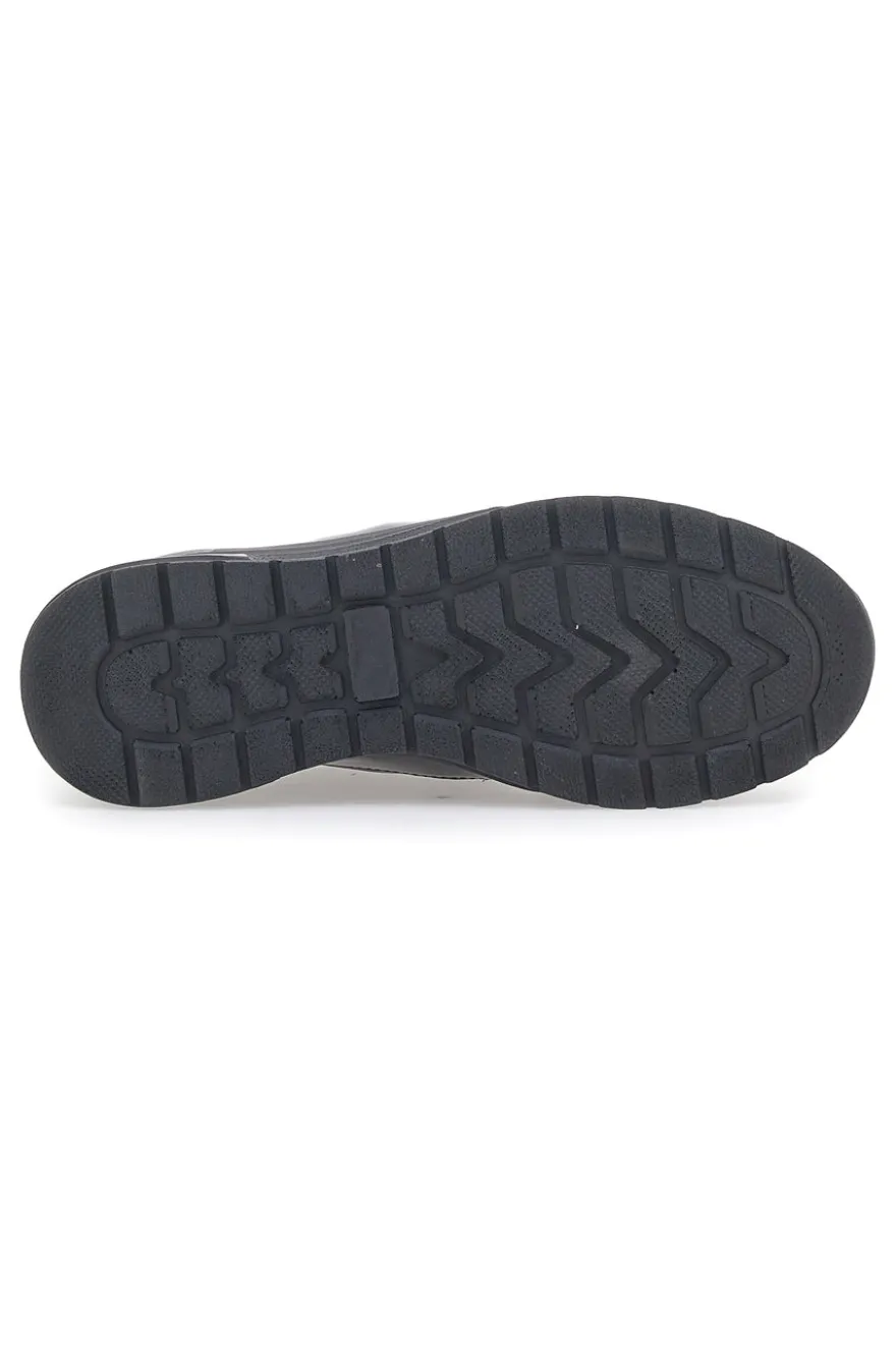 Plocadi 20149 Schwarze Schnürschuhe aus echtem Leder