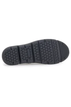 Polacchini neri in pelle con zip laterale Pittarello Tierra 30755
