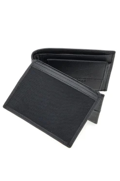 Portafoglio Slim Nero In vera pelle Navigare PF-841
