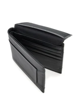 Portafoglio Slim Nero In vera pelle Jaguar PF825-4