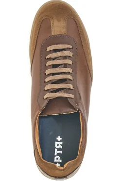 PTR 3001 Braune Ledersneaker
