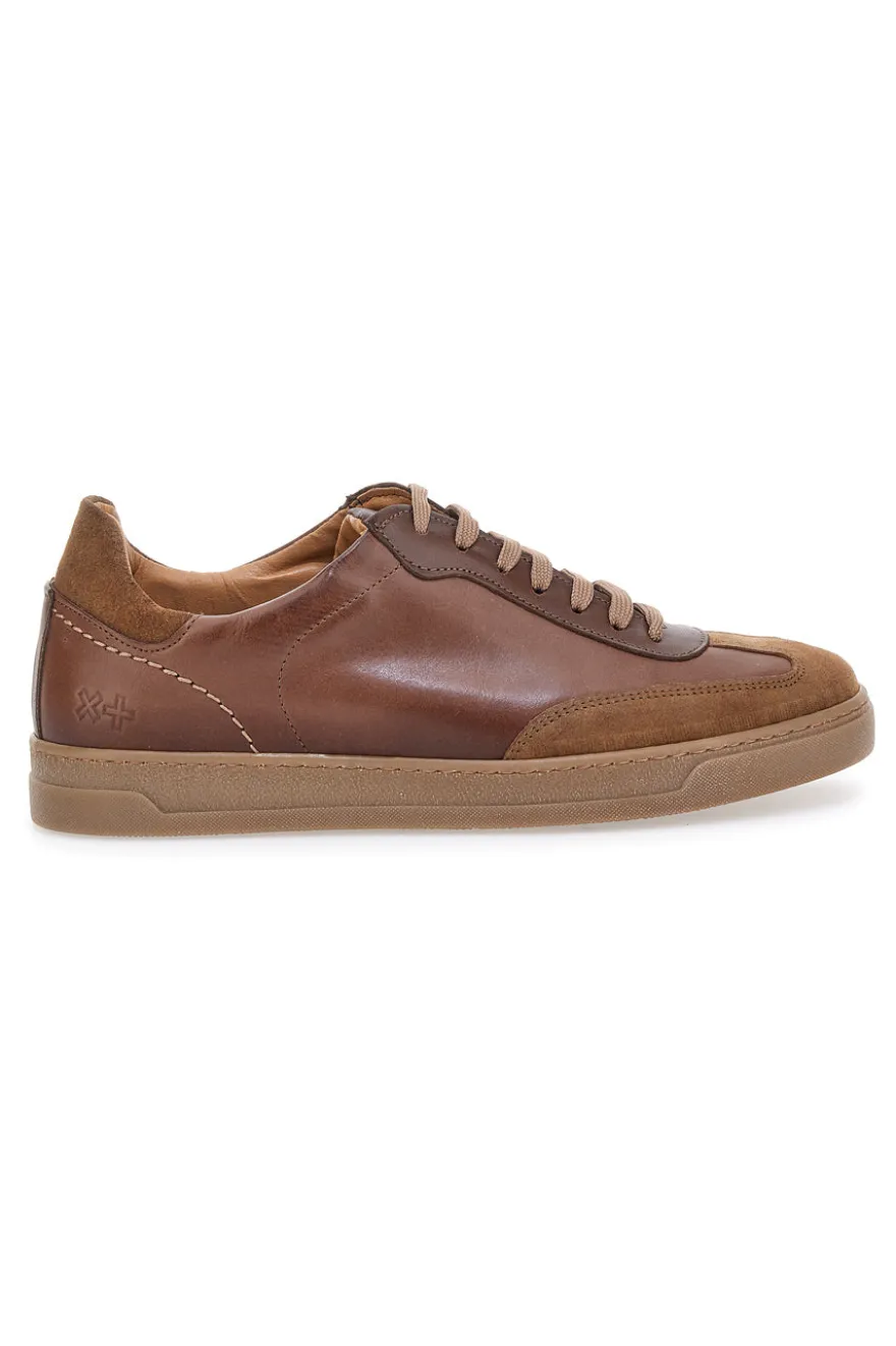 PTR 3001 Braune Ledersneaker