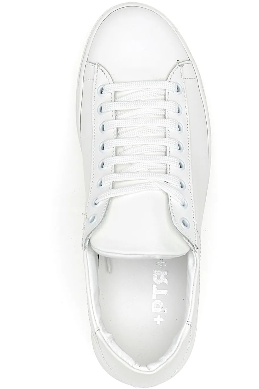 Ptr Zenit Bianche - Sneakers In Vera Pelle Made In Italy