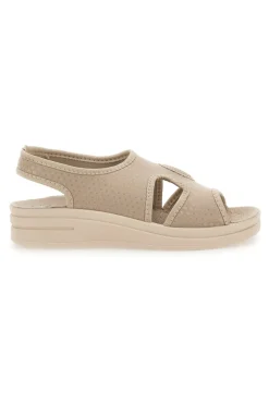 Sandali Beige con Tomaia in Vera Pelle BIO UP 721