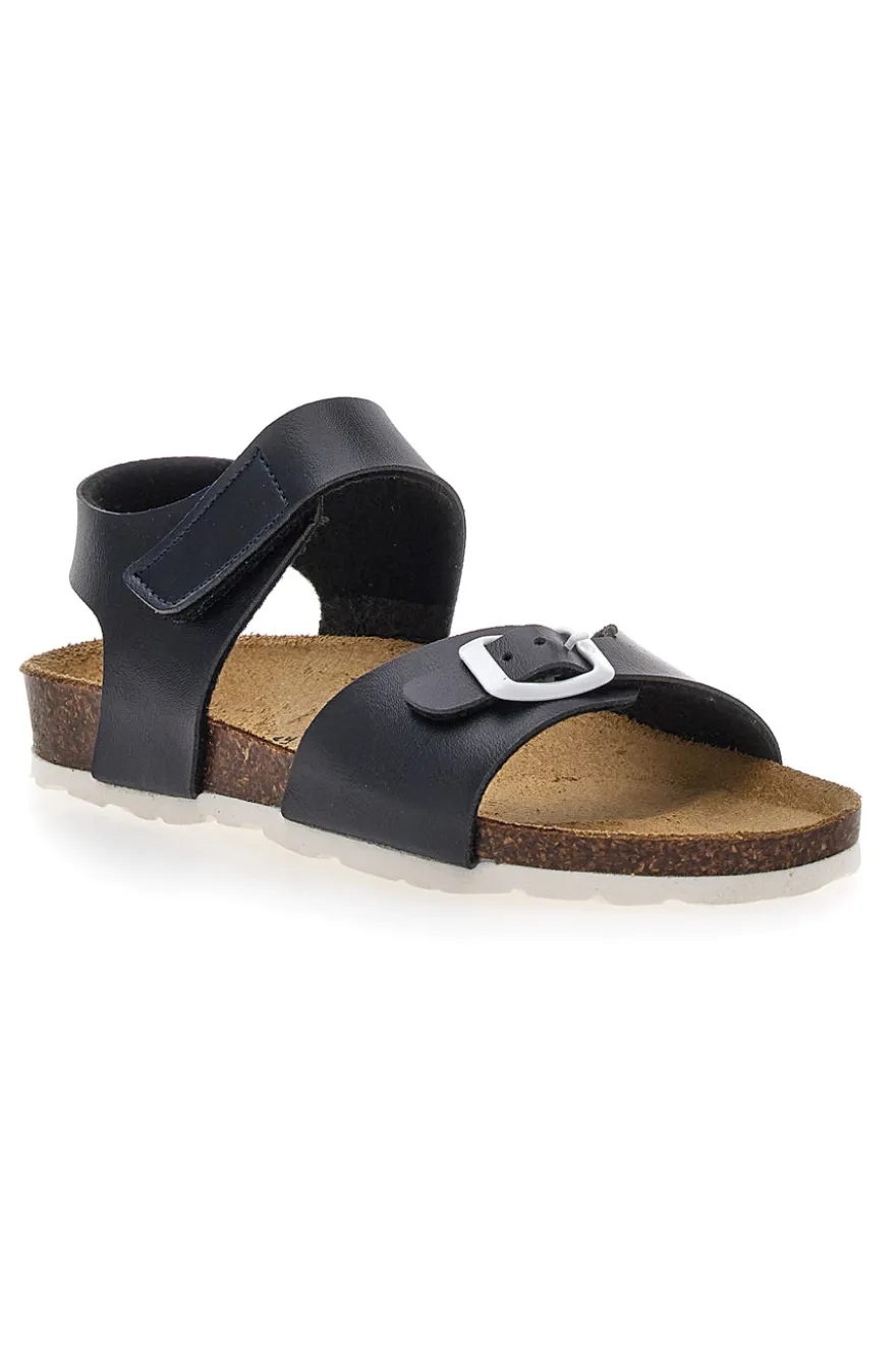 Sandali Blu con Fibbia Pitt Kids 45289