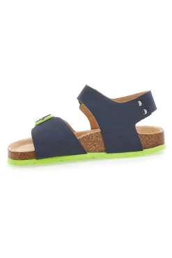 Sandali Blu con Fibbie Asso 16210