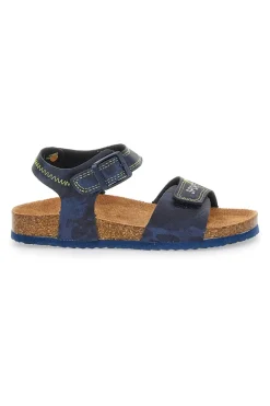 Sandali Blu Con Strappi In Velcro Pitt Kids 14431