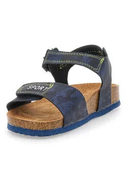 Sandali Blu Con Strappi In Velcro Pitt Kids 14431