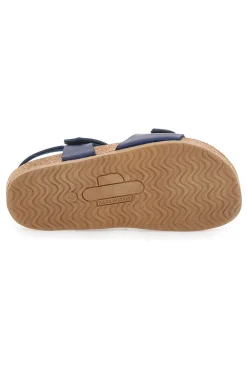 Sandali Blu Con Strappi In Velcro Pittarello Bio 257081