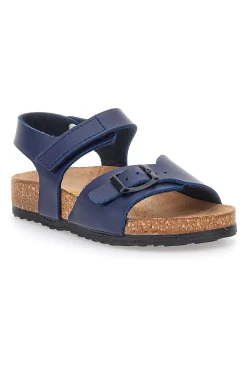 Sandali Blu Con Strappi In Velcro Pittarello Bio 257080