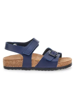 Sandali Blu Con Strappi In Velcro Pittarello Bio 257080