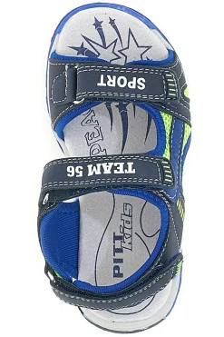 Sandali Blu con Velcro Pitt Kids 143691