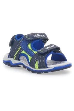 Sandali Blu con Velcro Pitt Kids 143691