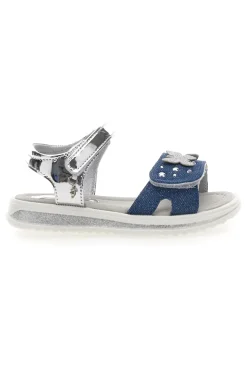 Sandali con farfalle e charms blu Grazie girl 218349