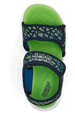 Sandali con Luci Skechers S Light Hypno Splah-Sun Sonic Verdi