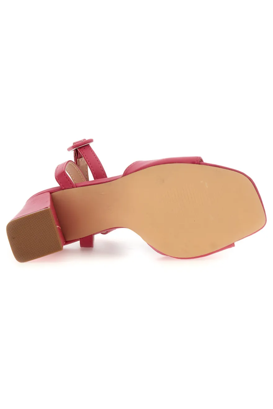 Sandali con Tacco Grazie 256 Fucsia