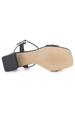 Sandali con tacco Pittarello Glam 3412 Neri Raso