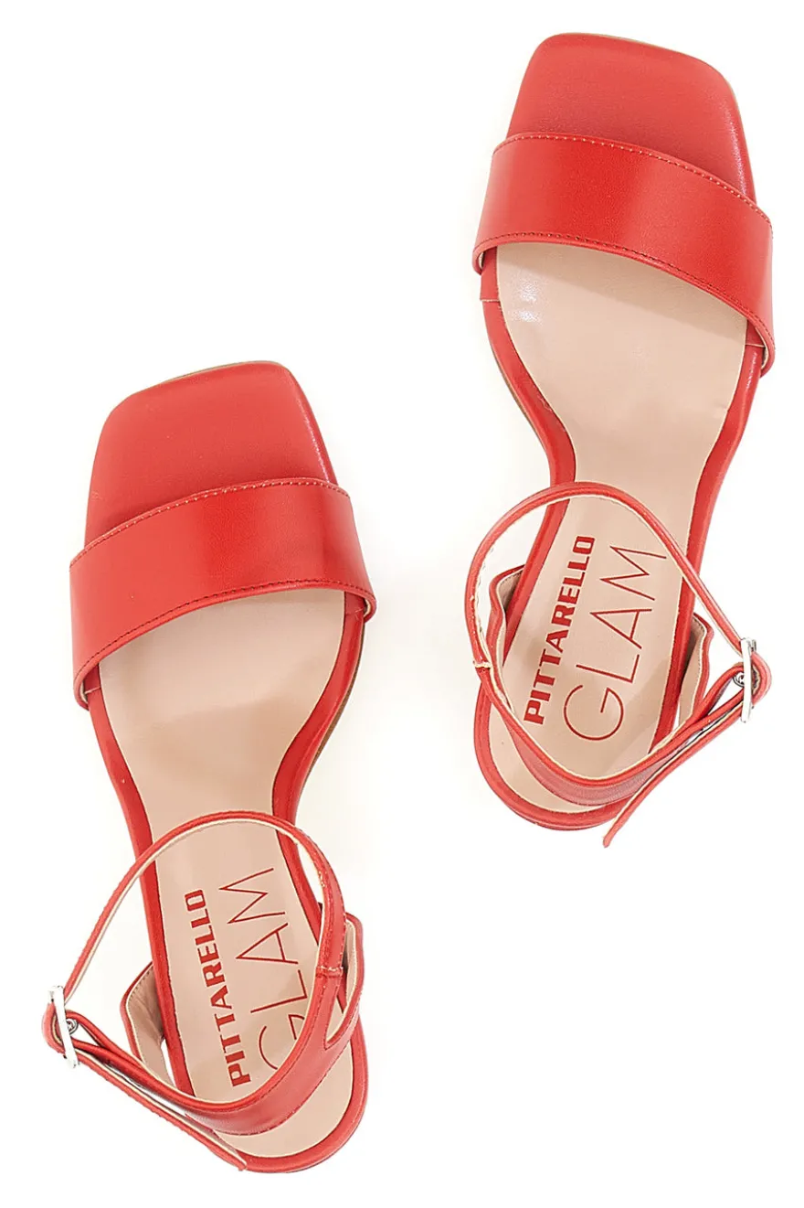 Sandali con Tacco Pittarello Glam 75 Rossi
