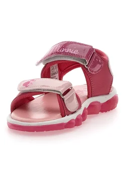 Sandali con Velcro Fucsia Minnie 17308