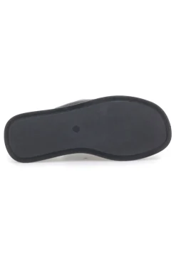Sandali con zeppa neri con doppia fibbia oro Rock'n Doll 3T848223