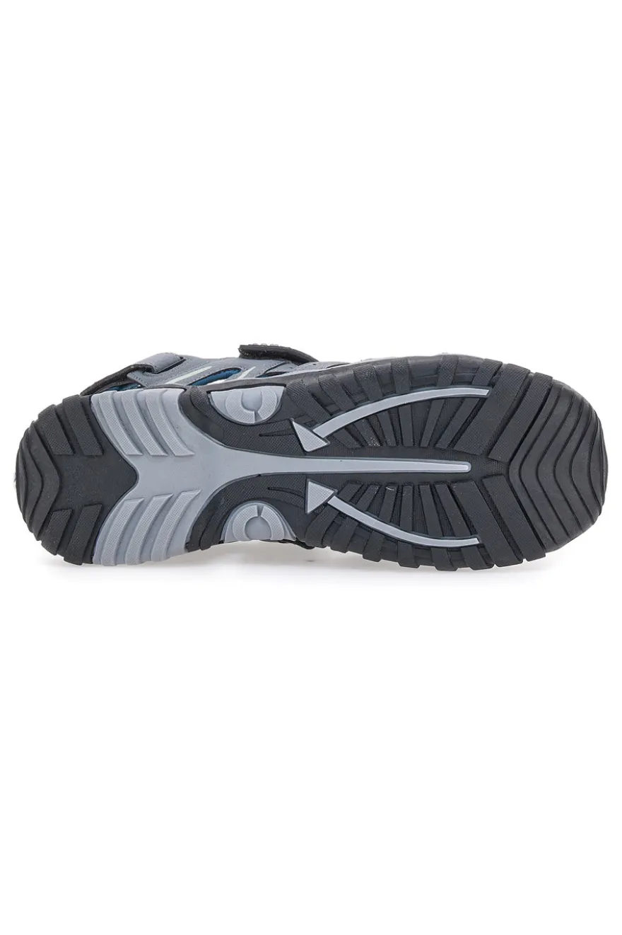 Sandali Grigi Con Strappi in Velcro Goodyeas 31047