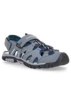 Sandali Grigi Con Strappi in Velcro Goodyeas 31047