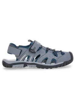 Sandali Grigi Con Strappi in Velcro Goodyeas 31047
