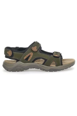 Sandali in Vera Pelle Fly Dinamic 07 Verdi