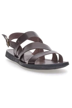 Sandali Marrone in pelle e cuoio Pittarello sun 4451