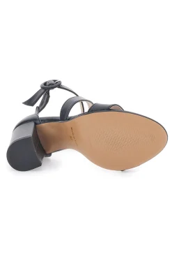 Sandali Neri con Tacco Pittarello Love 937