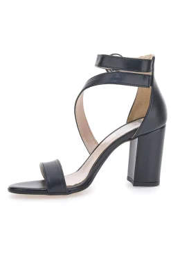 Sandali Neri con Tacco Pittarello Love 937