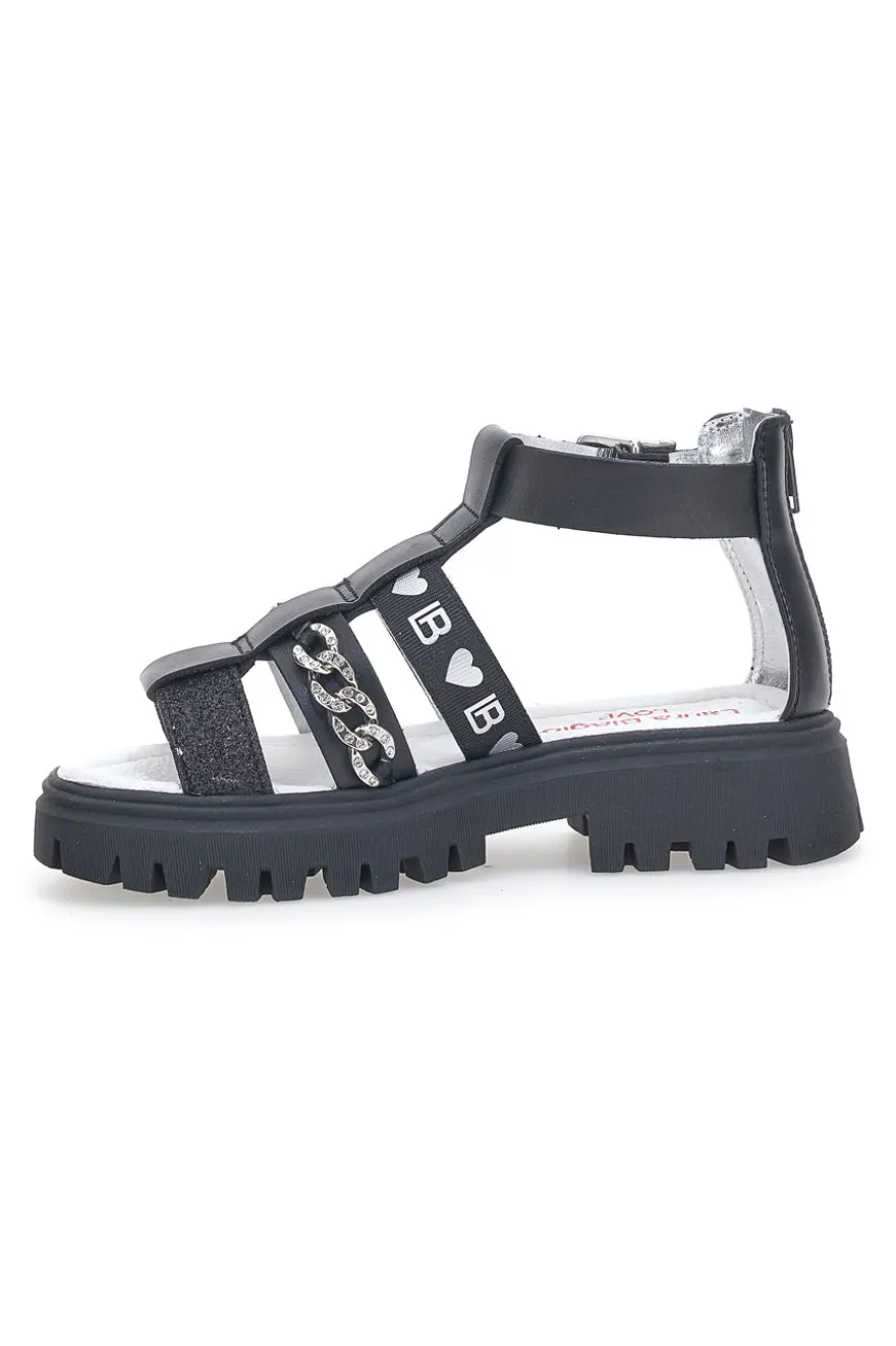 Sandali Platform laura Biagiotti 8445 Nere