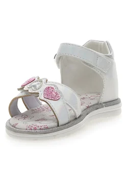 Sandali Primi Passi Bianchi Grazie Girl 14323