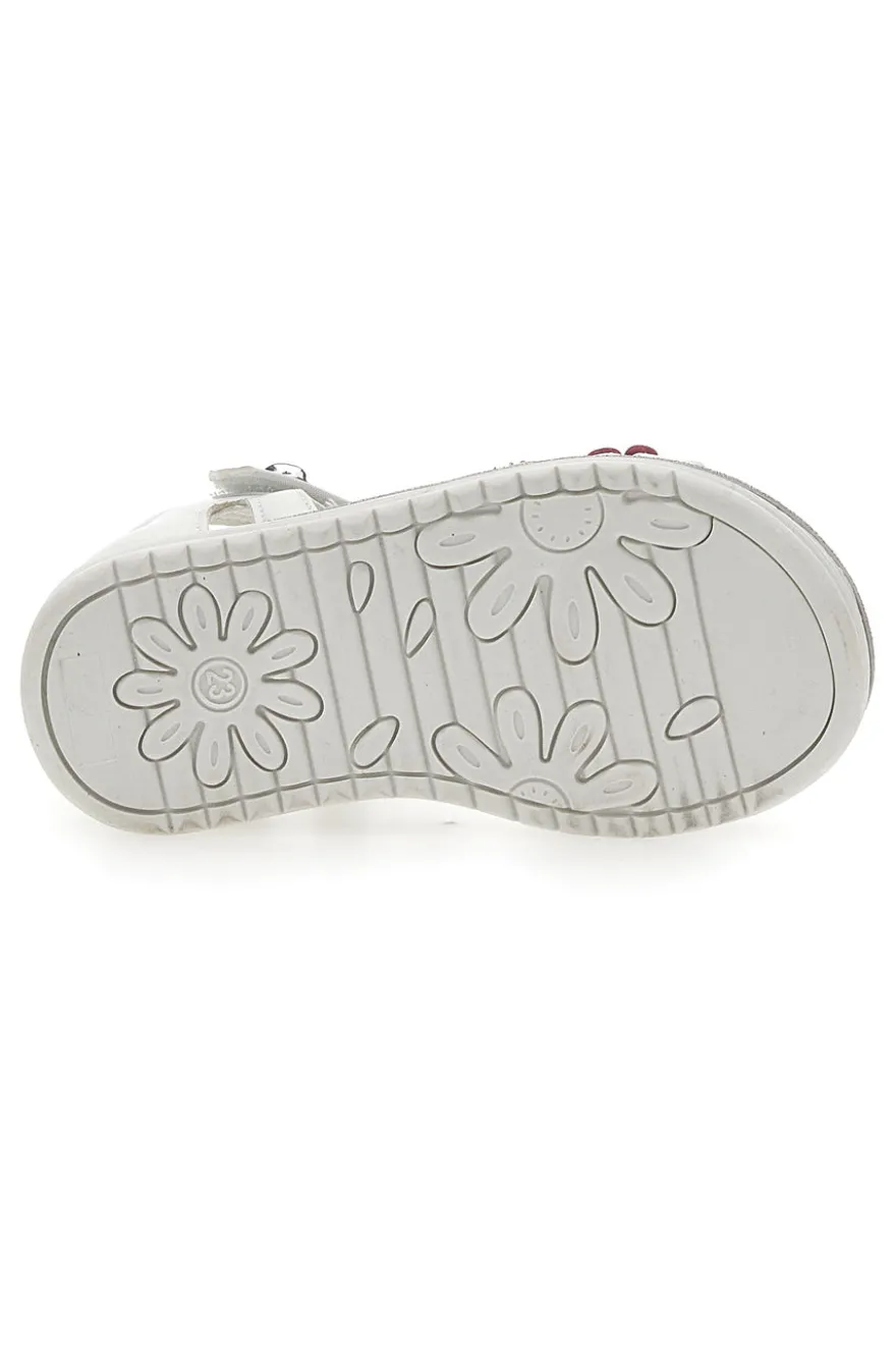Sandali Primi Passi Bianchi Grazie Girl 14324