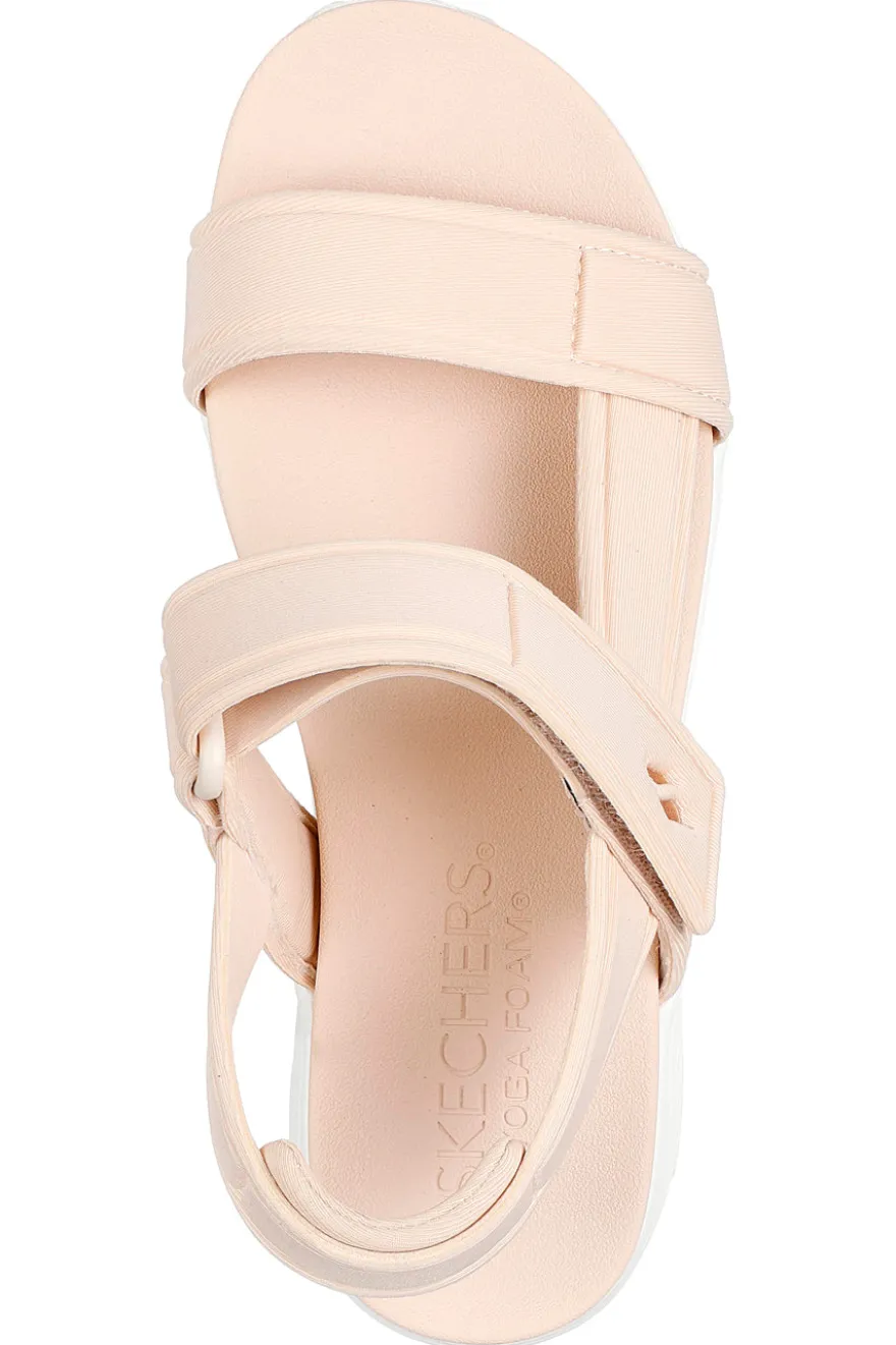 Sandali Rosa Vegan con Velcro Skechers Uno - Summer Stand2