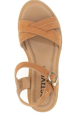 Sandalo in Pelle Cognac Pittarello Active 2302
