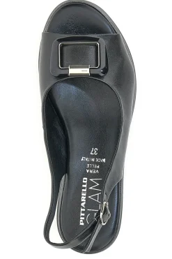 Sandalo Slingback Pittarello Glam 19418 Nero