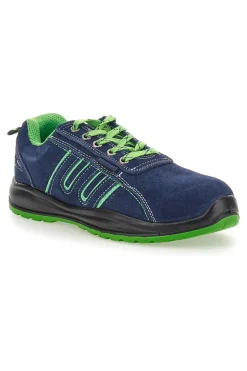Scarpe antinfortunistiche ottanio in pelle Blue star 80 S1P SR