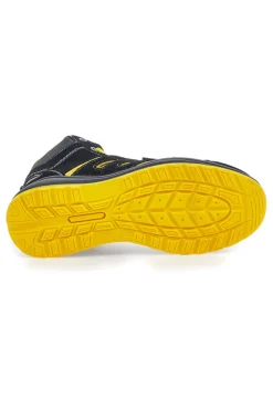 Scarpe antinfortunistiche nere inserti gialli S1P Blue energy BS 90 S1P SR