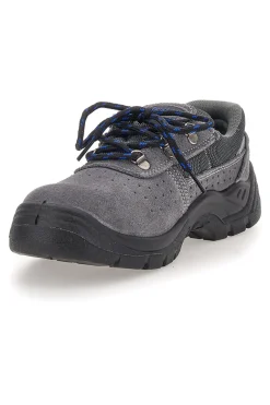 Scarpe antinfortunistiche grigie in pelle Blu Star 60 S1P SR