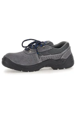 Scarpe antinfortunistiche grigie in pelle Blu Star 60 S1P SR