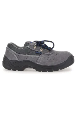 Scarpe antinfortunistiche grigie in pelle Blu Star 60 S1P SR